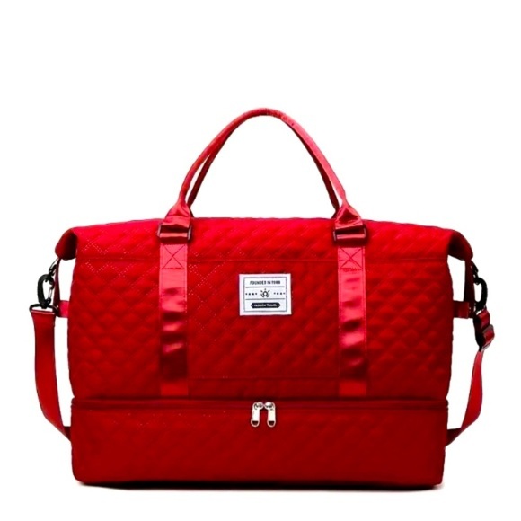 Large Lightweight Water Resistant Travel Zipper Duffel Luggage Bag, NWOT - Picture 3 of 17